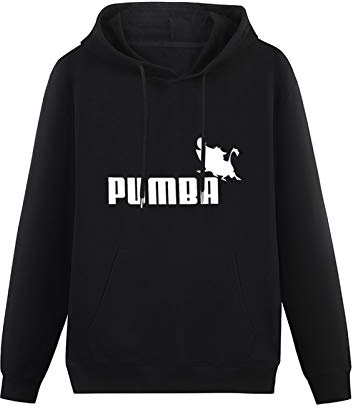kfr Kangaroo Pocket Hoodie Pumba Graphic Long Sleeve Sweatshirts 3XL