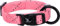 Flamingo Halsband reflektierend Welpe Dolly Rosa XXS - 15-25cm 10mm - Klickschnalle und stufenlos verstellbar