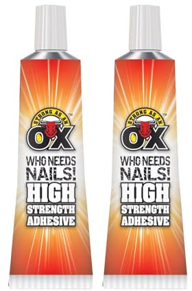 PEBBLE HUG High Strength Adhesive Glue, Including Wood, Metal, Plastic, Ceramics, Glass, Quick-Drying Formula, Providing Long-Lasting, Reliable Performance, (2 Pcs)