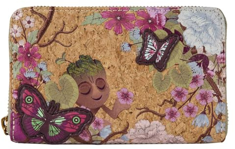 Loungefly Marvel Guardians of The Galaxy Groot Zip Around Wallet