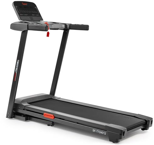Sunny Health & Fitness Active 400 Smart Auto Incline Treadmill – Foldable Running Machine w/Bluetooth, Wi-Fi, 15-Level Incline, Shock Absorption & SunnyFit Fitness App - SF-T724012