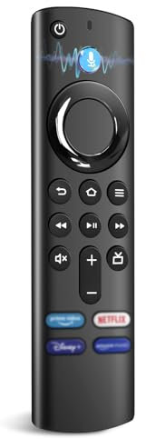 ARCELI Ersatz-Sprachfernbedienung für AMZ Smart TV-S-tick (2 und 3 Gen, 4K, 4K Max, Lite, HD), Smart TV Cube(2nd und 3rd Gen), mit Bluetooth und 4 Abkürzungsschlüssel