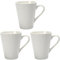 Creativ Tasses, blanc, H: 10 cm, d 5-8 cm, 1 pièce (Lot de 3)