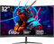 LXZ Monitor da gioco curvo da 32 pollici, 180 Hz, FHD 1080P, 1800R, display VA, cura degli occhi, DP/HDMI, nero