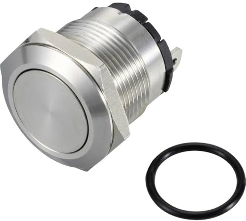 TRU Components TC-12819632 Druckschalter 250 V/AC 20 A IP67 tastend 1 St.
