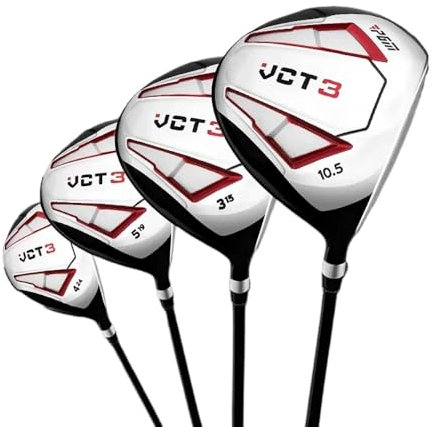 No.1/3/5 Wood/Hybrid Iron Club, Compact 430CC Golf Club Wood, Sports&Outdoor Golf Driver for Men/Women Players (Iron)