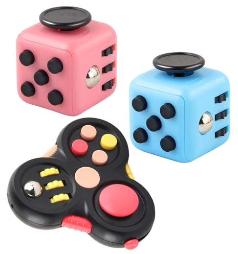 anti stress fidget würfel cube adhd fidget toys set adults stressabbau spielzeug multicolor fidget pads würfelspielzeug fidget toys finger Fidget Pad Controller decompression cube mini fidget stresswü