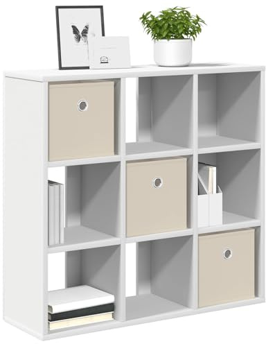 vidaXL Sideboard Weiß 73,5 x 24 x 69,5 cm