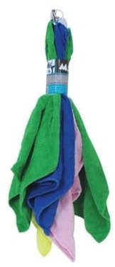 MSV Lote de bayetas Microfibra, Tela, Multicolor, 30x20x8 cm