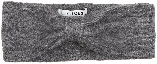 PIECES Damen Pcjosefine Wool Headband Noos, Medium Grey Melange, Einheitsgröße