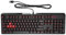 HP OMEN 1MY13AA#ABF Keyboard 1100 Clavier Gamer Filaire - USB, AZERTY, Anti-Ghosting, Commutateurs Mécaniques, Noir