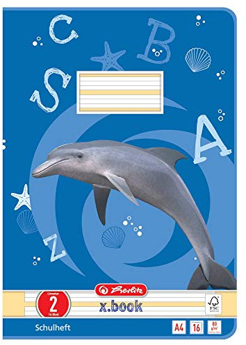 Herlitz Schulheft 16 Blatt (Lineatur 02 | 20er Pack)