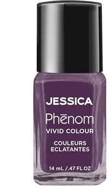 JESSICA Phenom Vivid Colour Nail Polish | Long-Lasting Gel-Like Nail Polish | No UV Light Needed | Vivid & Pigmented Colours | 5th Ave. | 14 ml
