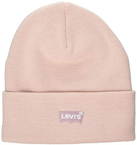 Levi's Damen Slouchy Tonal Batwing Beanie, Rosa, UN