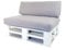 Mayaadi-Home Sitzkissen MH-UQ-01 Hellgrau Sitzkissen 120x80x30 cm