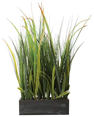 SAROSORA Künstliche Pflanzen, 55,9 cm hoch, für Garten, Innenbereich, Tischdekoration, Kunstrasen, Fauk Pflanzen (1,55,9 cm)