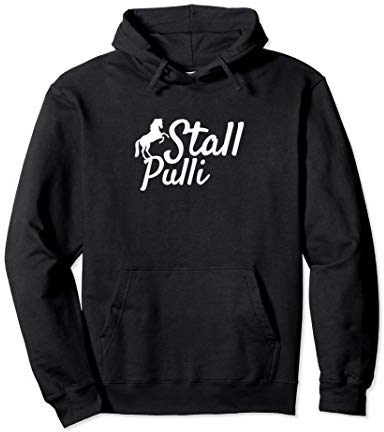 Stall Pulli Reitsport Reiterin Pferdesport Pullover Hoodie