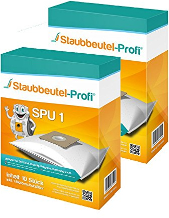 20 Staubsaugerbeutel geeignet für Grundig VCC 3850 A von Staubbeutel-Profi (20 Staubbeutel)
