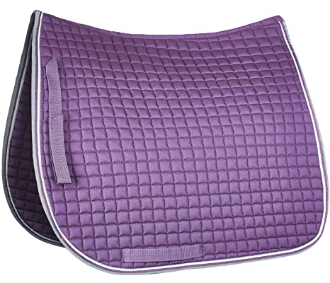 HORZE Tapis de Selle de Dressage Adepto, Violet, P