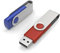 Pack of 2 USB Flash Drive Pen Drive Flash Memory Stick 2GB (BLUE & RED)