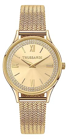 Trussardi T-Star - Orologio da polso da donna, 3H, analogico, 34 mm