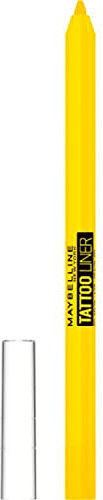 Maybelline New-York - Crayon Gel Effet Tatouage Yeux - Waterproof avec Tenue Extrême jusqu'à 36h - Tattoo Liner - Citrus Charge (804)