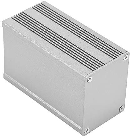 JTLB Projektbox Aluminium Box Leiterplatte Instrument Aluminium Kühlbox DIY Elektronisches Projektgehäuse Gehäuse 8 * 5 * 5