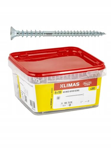 KLIMAS Justierschrauben BIG BOX Distanzschrauben Stellschrauben Abstandsschrauben 6mm TX30 ETA (6 x 100-300 St.)