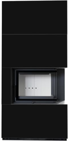KRATKI Kaminbausatz Home Easy Box FLOKI 8kW Eck rechts Ø160 BImSchV 2 EEK A