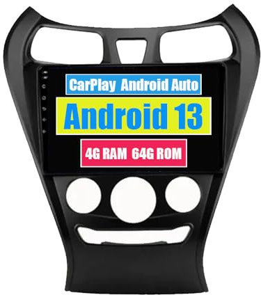 RoverOne Autoradio CarPlay Haupteinheit für Hyundai EON Santro Atos 2012-2018 Android Auto Touchscreen Sat Navi Bluetooth WiFi Radio Player
