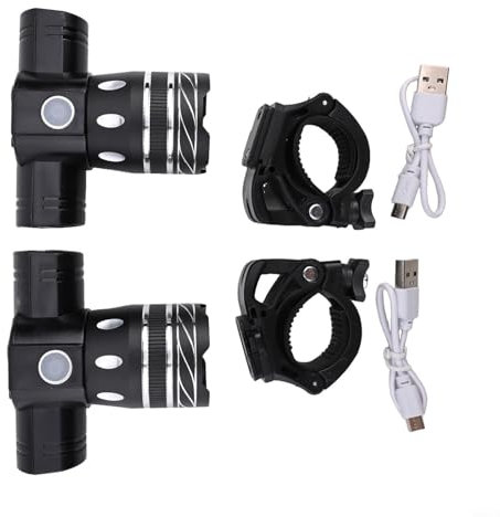 Luce LED esterna compatta per uso scooter elettronico, facile da rimuovere con eccellenti caratteristiche di controllo dell'irradiazione (2 pezzi)