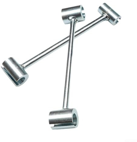 Hinge Adjustment Tool, Door Hinge Repair Spanner,Long Handle Hinge Bender Wrench 8-19mm Door Hinge Adjustment For External Use On Gate Doors(8-19mm)