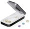 VVM Pill Cutter with Stainless Steel Blade, BPA-Free Pill Cutter for Small Pills, Accurate Tablet Cutter for Pills, Safe Pill Splitter and Durable Tablet Cutter, Pill Cutters for Tablets UK