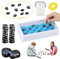 Starvortex Ajedrez Magnetico, Divertido Juego Imanes Cuerda, Juego de Ajedrez Magnetico con Juego Piedras Magneticas, Educativo Juego Magnético de Mesa para Viajes de Familiar (Tablero de ajedrez)