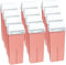 AlmaprofShop Set da 12 PEZZI Ceretta Rullo Rosa, Cera Depilatoria, Ricarica Ceretta Rullo Universale, Pelli Sensibili,Made in Italy.