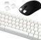 80pcs Raised Keyboard Cover for Long Nails, Self-Adhesive Keyboard Bubbles Trapezoid Keycap Riser Cover or Nail-Art Protection Typing Comfort·