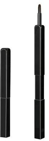 Pinceau à lèvres professionnel exquis applicateur - Rouge à lèvres rétractable - Outil de maquillage pour femme et fille (Noir)