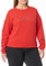 Naf Naf Damen Mens1 Langarmshirt, Rot (Lipstick Aabn), Large