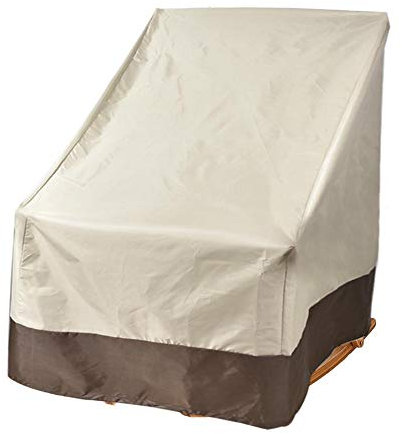 Easy-topbuy Schaukelstuhl Abdeckung, wasserdichte Anti-uv Liegestühle Abdeckung Einzelsofabezug Möbelbezug Für Den Außengartenhof, 70 X 83 X 99 cm