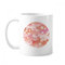 Cherry Blossoms Tasse en céramique Motif nuages Rose