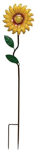 Metall Sonnenblume Gartenstecker