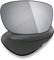Mryok Verres de rechange pour Oakley Turbine XS OJ9003-58 mm - Options, Polarisé, titane argenté., Taille unique