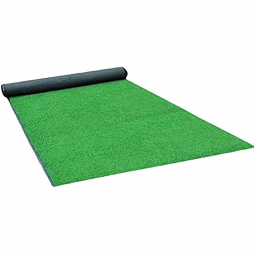 LXHONG Kunstrasenläufer, Kunstrasen Flammhemmender Wasserdurchlässiger Gras-Tischdecke-Teppich Hochzeit Grüne Grasdekoration Im Freien (Color : Green, Size : 1.3x30m)