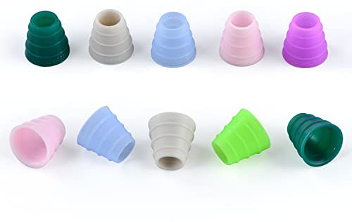 Kitosun Joints en Silicone pour Tuyau à Chicha Narguilé – Les œillets en silicone durable garantissent une étanchéité à l'air et empêchent les tuyaux de narguilé de tomber pendant le tabagisme