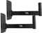 TEK audio PA Speaker Brackets, Universal Wall Mounts for DJ and PA Speakers 320mm (Long Brackets)