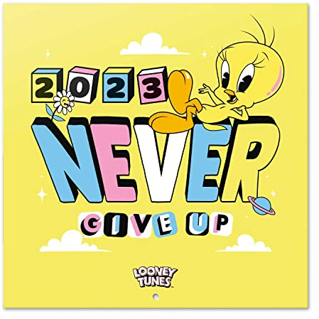 Grupo Erik Wandkalender 2023, Looney Tunes Jahreskalender 2023, Kalender 2023 Wandkalender mit Geschenk Poster, Kalender 2023 zum Aufhängen, offizielle Lizenz, FSC zertifiziert