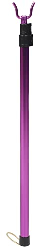 LIFKOME Closet Reacher Pole Teleskop- Kleidungsstockkleidungsstab Stange Hirten Haken Langfristig Stick mit Dienstprogramm Haken für Schrank Deckenregal Lila Lila