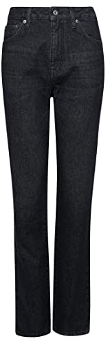 Superdry Damen Gerade Jeans aus Bio-Baumwolle mit hohem Bund