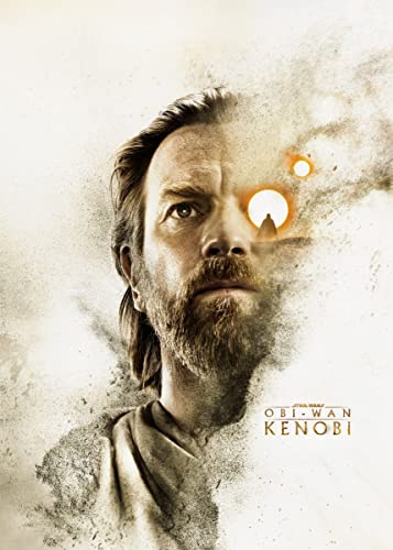 Displate Metallposter Star Wars - Obi-Wan Kenobi 45x32cm