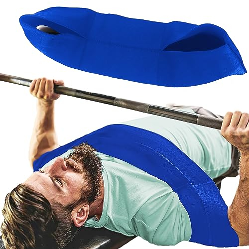 Bankdrücken Slingshot, Power Gewichtheben Bankdrücken Widerstandsband für – Liegestützübung Unterstützung Bankblock Erhöhen Sie Kraft Gym Workout Ausrüstung (Blau)